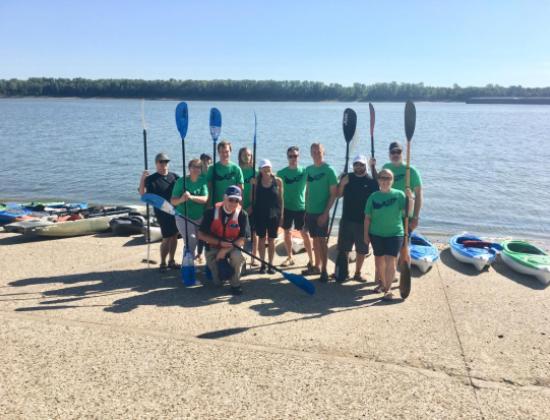 Kayaking trip