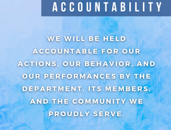 Core Value Accountability
