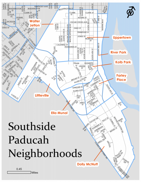 Southside Neighborhoods Map