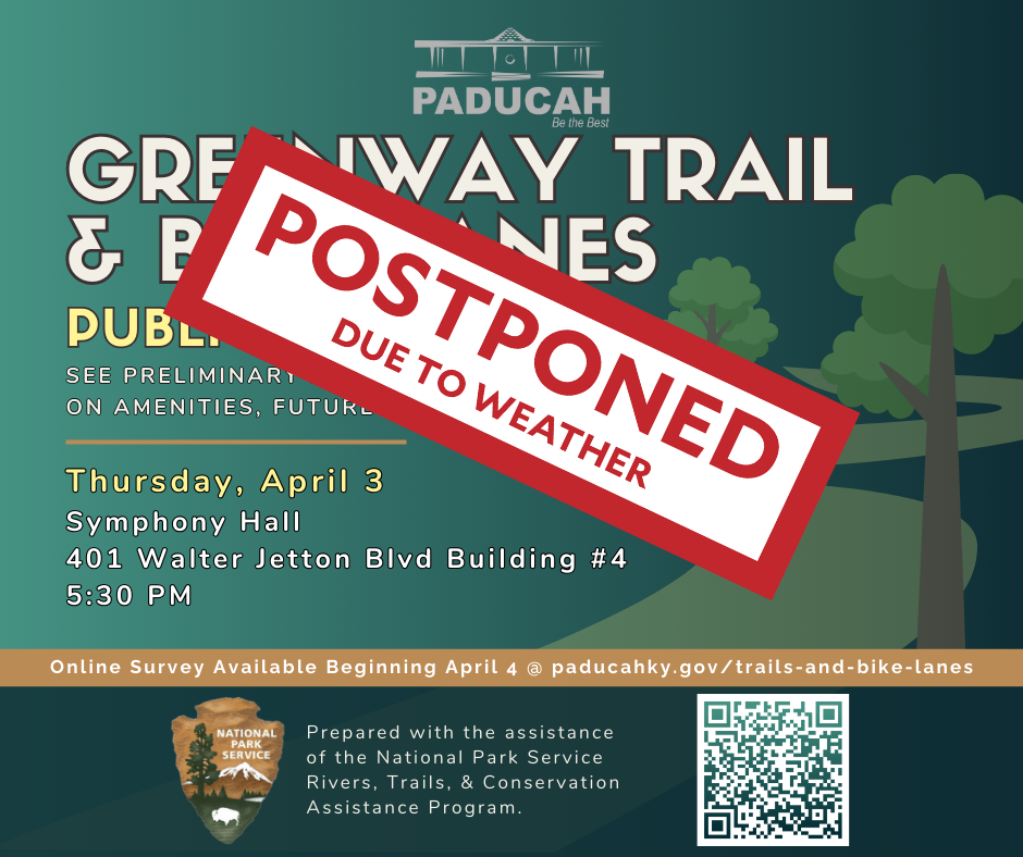 postponed greenway trail meeting